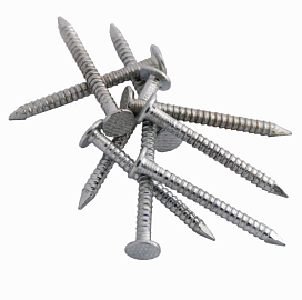 Гвозди кров.оцинкованные ершенные (5кг)