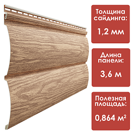 Döcke LUX/ Монреаль Блок-Хаус D4,7T (Рябина)