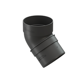 Döcke DACHA Колено 80 мм * 45˚ (Серый)