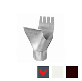 Воронка желоба Графит (7024)