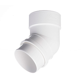 Döcke LUX Колено 45° (Пломбир)