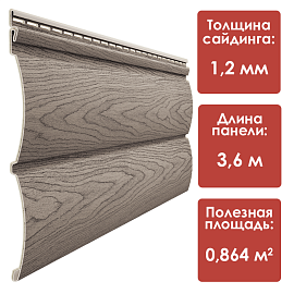 Docke LUX/ Лиственница Блок-Хаус D4,7T (Уссурийский)