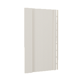 Docke PREMIUM Вертикальный сайдинг S7 (Пломбир)