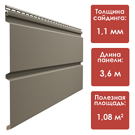 Docke PREMIUM Сайдинг Брус D6S (Сосна)