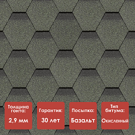 Гибкая черепица Döcke PIE STANDARD/ СОТА/ Зеленый