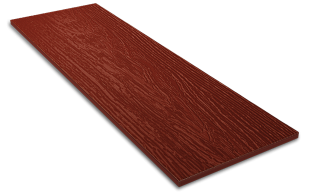 Фибросайдинг "DECOVER" 3600x190x8 мм Bordo(0,684)