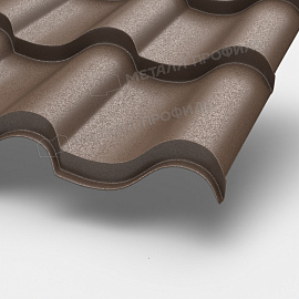 Металлочерепица МП Монтерроса-X (VALORI-20-0.5) ВЫБОР ЦВЕТА