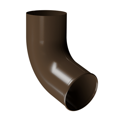 Docke STAL PREMIUM Отвод трубы D90 (Каштан 8017)