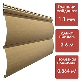 Döcke PREMIUM Блок-Хаус (Карамель)