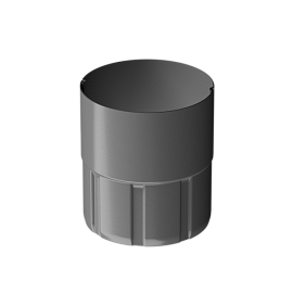 Döcke STAL PREMIUM Муфта соединительная D90 (Графит 7024)