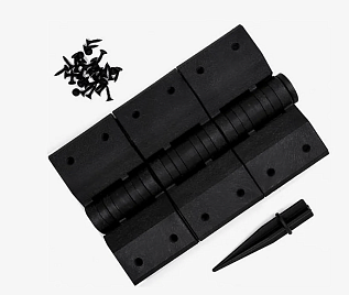 Шарнир для грядки 300мм (комплект), черный