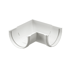 Döcke DACHA Угловой элемент 120 мм * 90˚ (Белый)