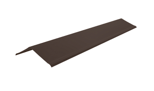 Ветровая планка (щипец) H100 Ондулин (коричневый)