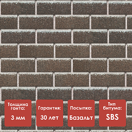 Фасадная плитка Döcke PREMIUM/ BRICK/ Зрелый Каштан