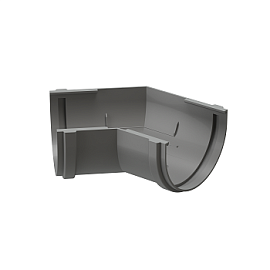 Döcke PREMIUM Угловой элемент 135˚ (Графит)