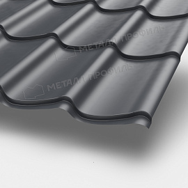 Металлочерепица МП Монтеррей (ПЭ-01-7024-0.45)