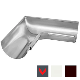 Угол желоба внутренний Графит (7024)