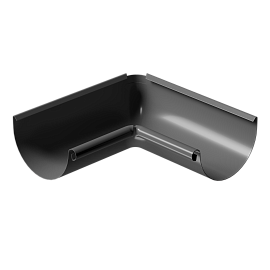 Docke STAL STANDARD Угол внутренний 90° D125 (RAL 7024, темно-серый)