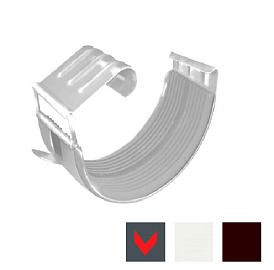 Соединитель желоба Графит (7024)