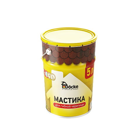 Мастика для гибкой черепицы 5,1 кг (5 л)