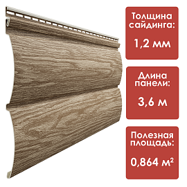 Döcke LUX/ Монреаль Блок-Хаус D4,7T (Кедр)