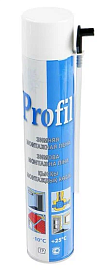 Монтажная пена пистолетная"Profill" зимняя 625мл