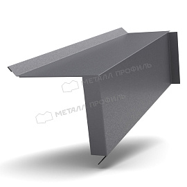 Планка сегментная торцевая правая 400 мм (VALORI-20-Grey-0.5)