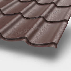 Металлочерепица МП Монтеррей (VikingMP E-20-8019-0.5)