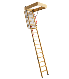 Чердачная лестница Docke PREMIUM TERMO LONG 70х120х363