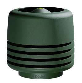 Docke PREMIUM/ Выход вентиляционный ИЗЛ-125/700/ Колпак/ Зелёный