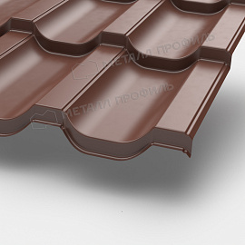 Металлочерепица МП Трамонтана-ML NormanMP (ПЭ-01-0.5) ВЫБОР ЦВЕТА