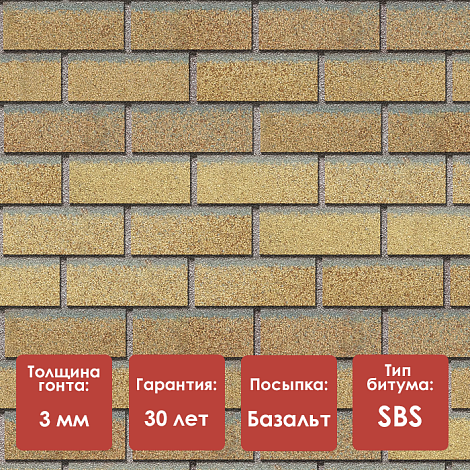 Фасадная плитка Döcke PREMIUM/ BRICK/ Янтарный