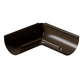 Docke STAL STANDARD Угол внутренний 90° D125 (RAL 8017, коричневый)