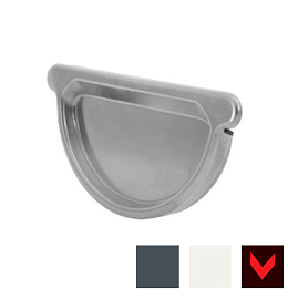 Заглушка желоба Коричневый  (8017)