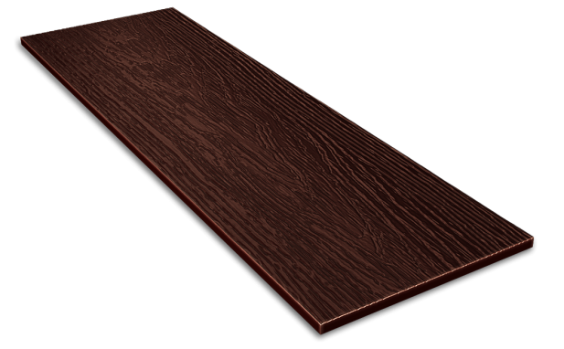 Фибросайдинг "DECOVER" 3600x190x8 мм Mokko(0,684)