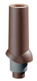 Docke PREMIUM/ Выход канализационный ИЗЛ-110/500/ Труба/ Светло-коричневый