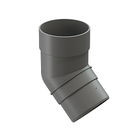 Döcke PREMIUM Колено 45˚ (Графит)