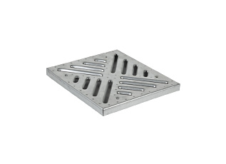 Решетка водоприемная к дождеприемнику 300х300 стальная штампованная