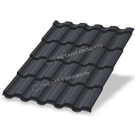Металлочерепица МП Монтекристо-M NormanMP (ПЭ-01-7024-0.5) Премьер