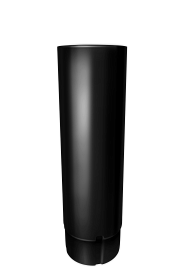 Труба круглая Grand Line ПЭ 90мм 3м RAL 9005 черный