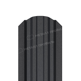 Штакетник металлический МЕТАЛЛ ПРОФИЛЬ LАNE-O 16,5х99 (ПЭМАД-01-8017\8017-0.4)