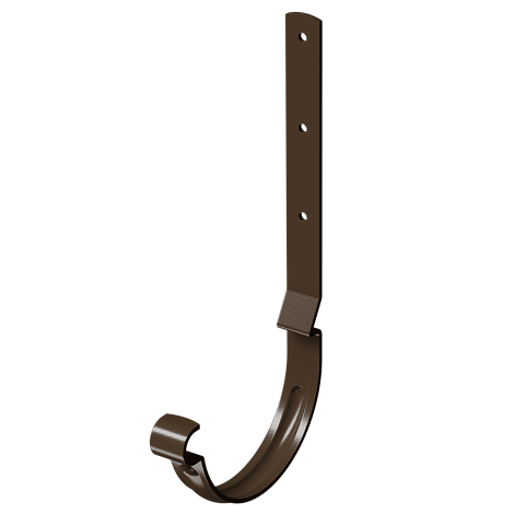 Docke STAL PREMIUM Карнизный крюк длинный D125 (Каштан 8017)