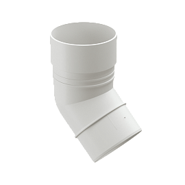 Döcke DACHA Колено 80 мм * 45 (Белый)