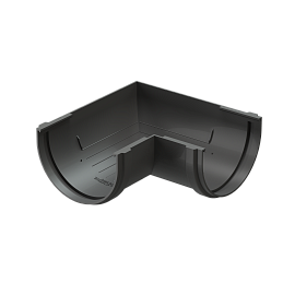 Döcke DACHA Угловой элемент 120 мм * 90˚ (Серый)