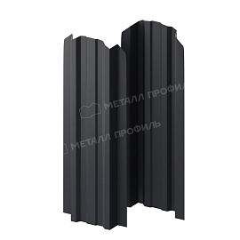 Штакетник металлический МЕТАЛЛ ПРОФИЛЬ LАNE-O 16,5х99 (ПЭД-01-7024\7024-0.4)