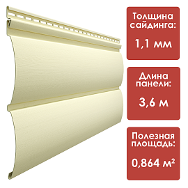 Döcke PREMIUM Блок-Хаус (Банан)