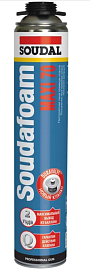 Монтажная пена пистолетная"Soudal" Soudafoam Maxi 70 870мл