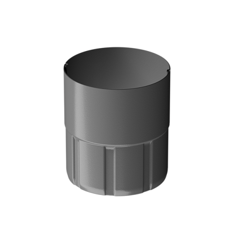 Döcke STAL PREMIUM Муфта соединительная D90 (Графит 7024)