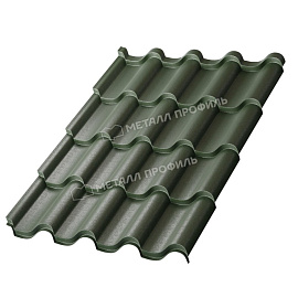 Металлочерепица МП Монтерроса-M (VikingMP E-20-8019-0.5) Премиум