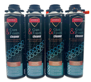 Очиститель пены ADMIRAL 350г 500мл уп. 12шт